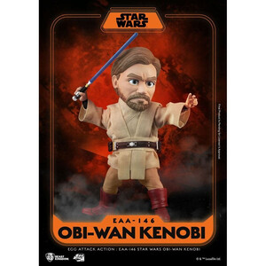 Beast Kingdom Toys Star Wars Egg Attack Action Figure Obi-Wan Kenobi 