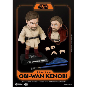 Beast Kingdom Toys Star Wars Egg Attack Action Figure Obi-Wan Kenobi 