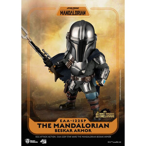Beast Kingdom Toys Star Wars The Mandalorian Egg Attack The Mandalorian Beskar Armor 