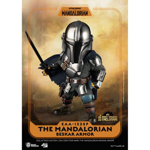 Beast Kingdom Toys Star Wars The Mandalorian Egg Attack The Mandalorian Beskar Armor 