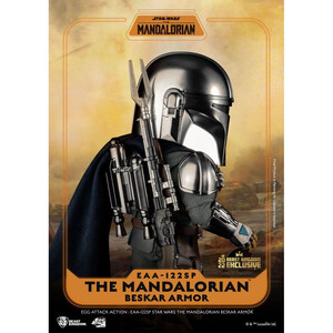 Beast Kingdom Toys Star Wars The Mandalorian Egg Attack The Mandalorian Beskar Armor 