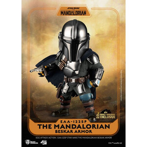 Beast Kingdom Toys Star Wars The Mandalorian Egg Attack The Mandalorian Beskar Armor 