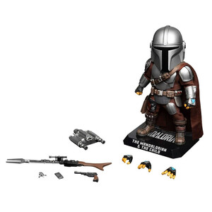 Beast Kingdom Toys Star Wars The Mandalorian Egg Attacks The Mandalorian & The Child 