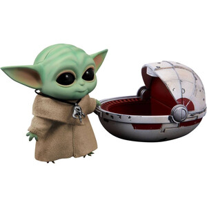 Beast Kingdom Toys Star Wars The Mandalorian Egg Attacks The Mandalorian & The Child 