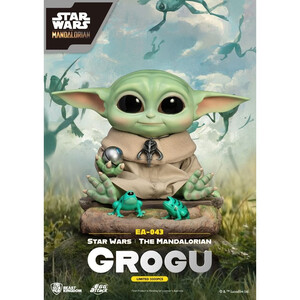 Beast Kingdom Toys Star Wars The Mandalorian Egg Attack Statue Grogu 