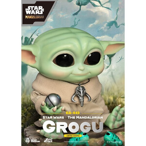 Beast Kingdom Toys Star Wars The Mandalorian Egg Attack Statue Grogu 