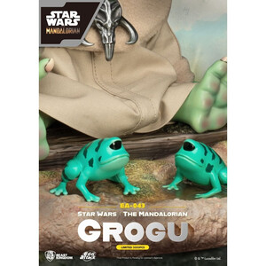 Beast Kingdom Toys Star Wars The Mandalorian Egg Attack Statue Grogu 