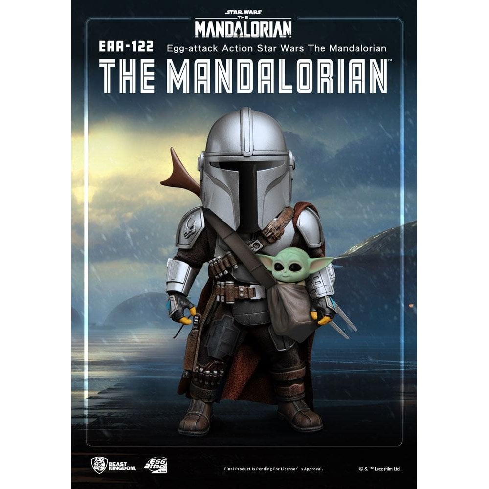 Beast Kingdom Toys Star Wars The Mandalorian Egg Attack The Mandalorian 