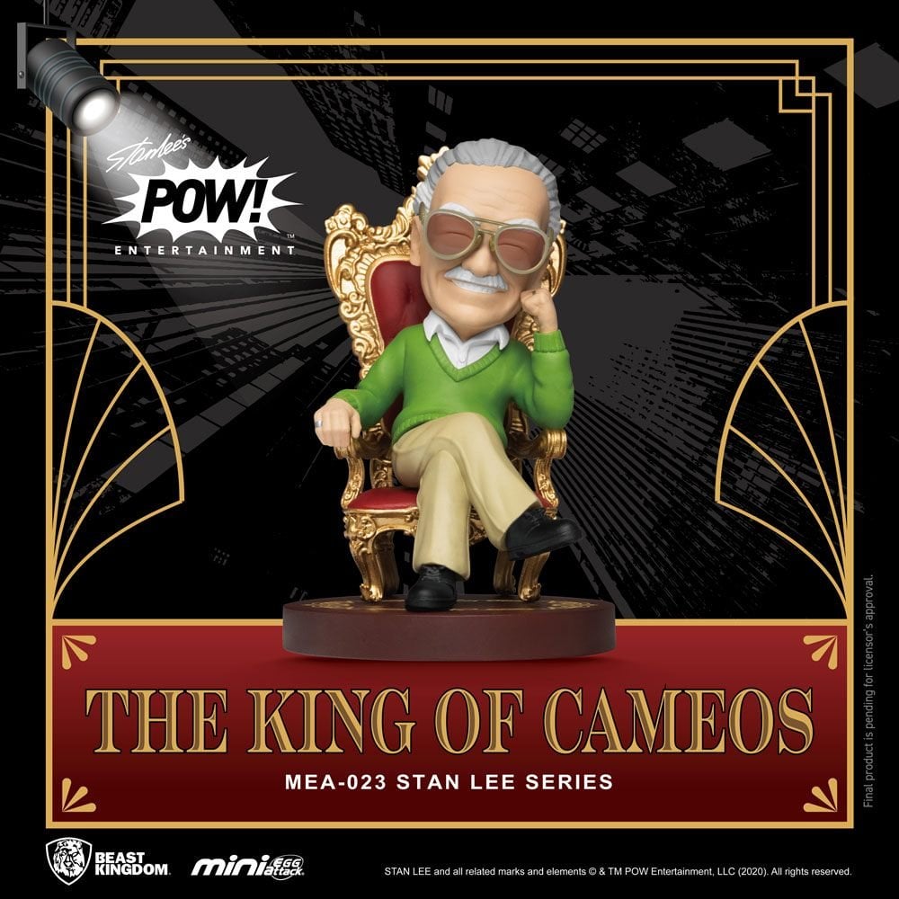 Beast Kingdom Toys Stan Lee Mini Egg Attack Stan Lee The King of Cameos 