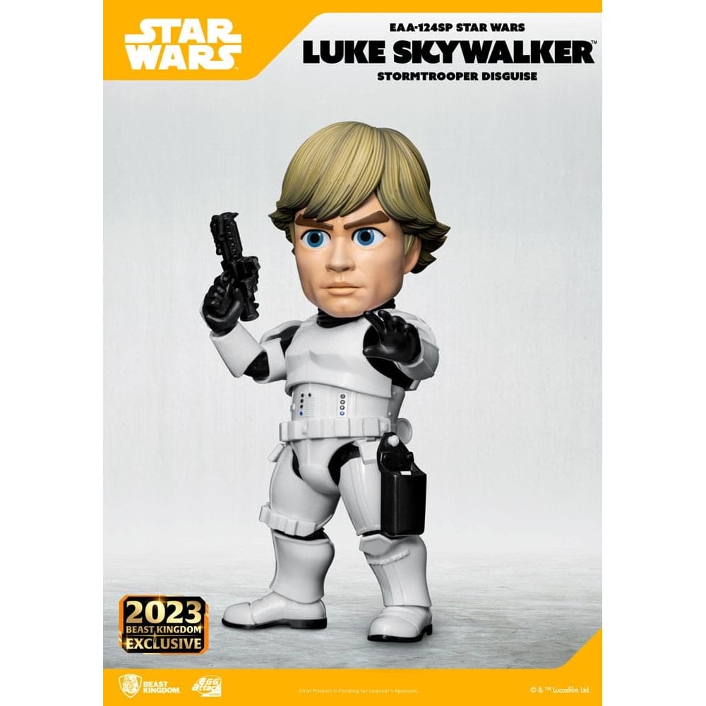 Beast Kingdom Toys Star Wars Egg Attack Statue Luke Skywalker (Stormtrooper Disguise) 