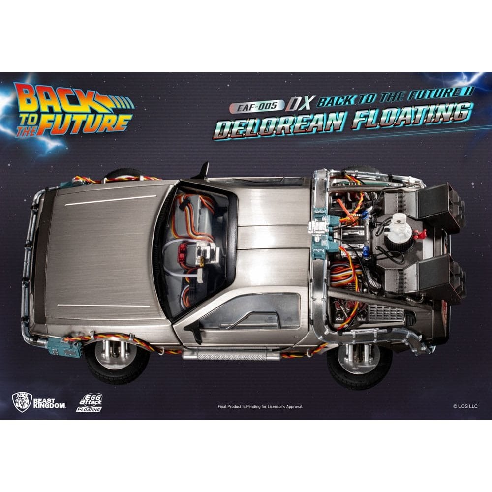 Beast Kingdom Toys Back to the Future Egg Attack Floating Statue