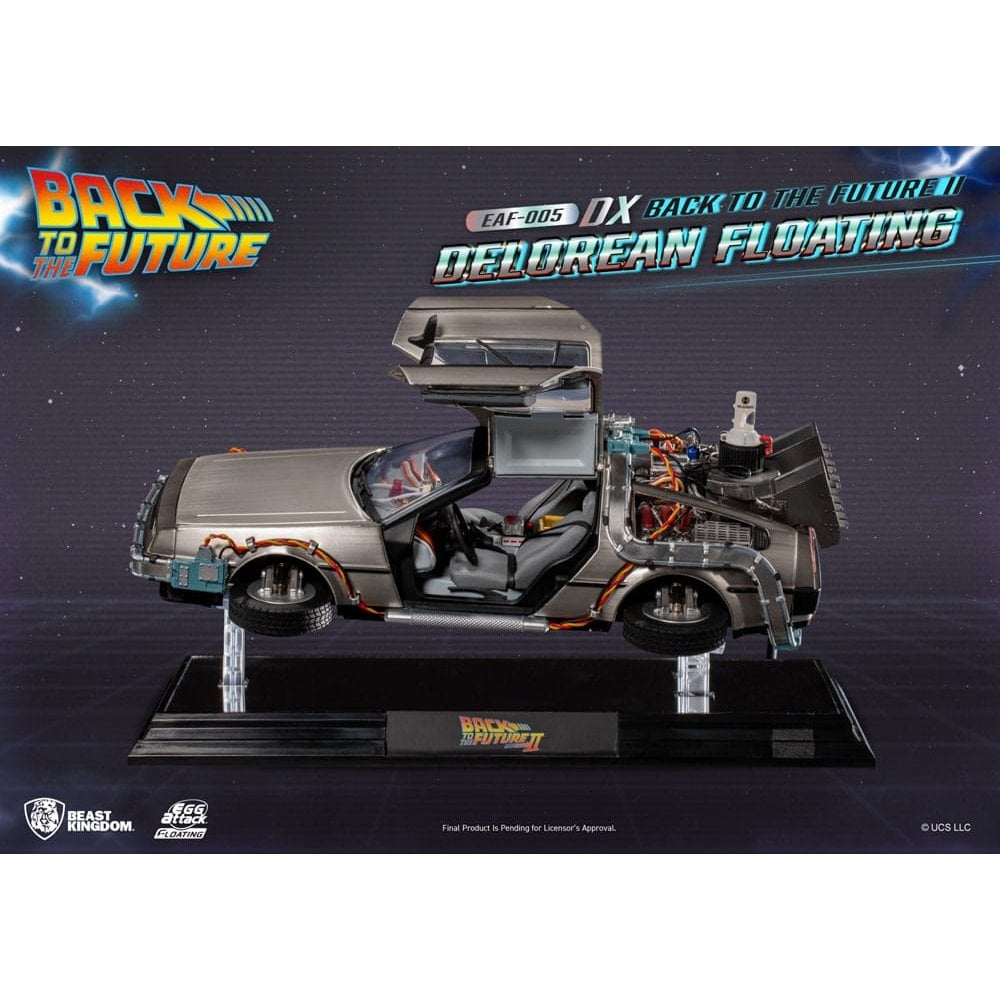 Beast Kingdom Toys Back to the Future Egg Attack Floating Statue