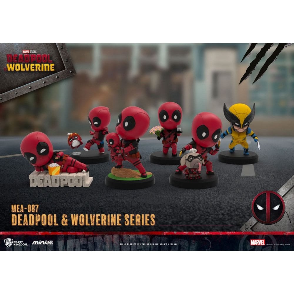 Beast Kingdom Toys Deadpool 3 Deadpool & Wolverine Series Mini Egg Attack Set 
