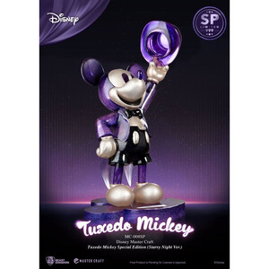 Beast Kingdom Toys Mickey Mouse Master Craft 1/4 Scale Tuxedo Mickey Special Edition Starry Night Ver. 