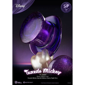 Beast Kingdom Toys Mickey Mouse Master Craft 1/4 Scale Tuxedo Mickey Special Edition Starry Night Ver. 
