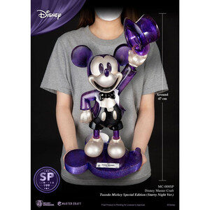 Beast Kingdom Toys Mickey Mouse Master Craft 1/4 Scale Tuxedo Mickey Special Edition Starry Night Ver. 