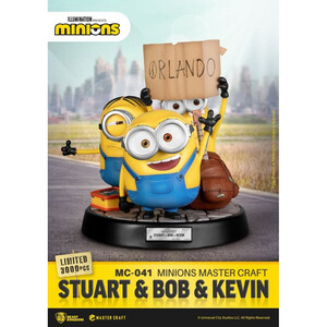 Beast Kingdom Toys Minions Master Craft Stuart & Bob & Kevin 