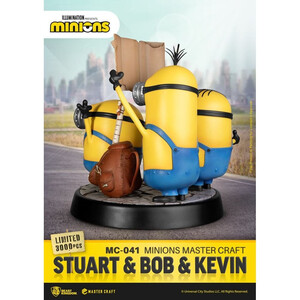 Beast Kingdom Toys Minions Master Craft Stuart & Bob & Kevin 