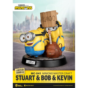 Beast Kingdom Toys Minions Master Craft Stuart & Bob & Kevin 