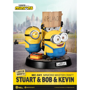 Beast Kingdom Toys Minions Master Craft Stuart & Bob & Kevin 