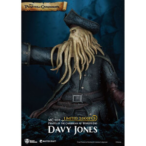 Beast Kingdom Toys Pirates of the Caribbean At World's End Master Craft Davy Jones 