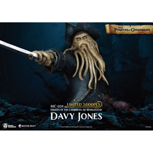Beast Kingdom Toys Pirates of the Caribbean At World's End Master Craft Davy Jones 
