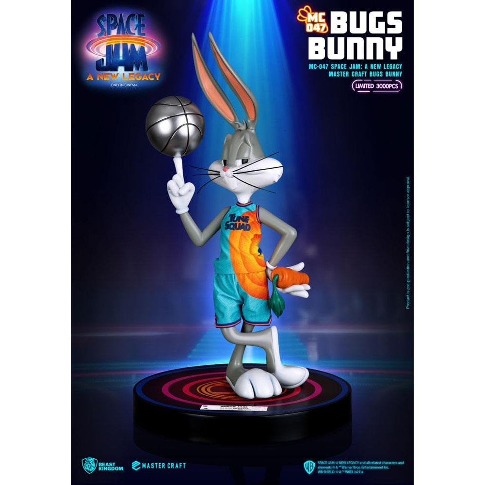 Beast Kingdom Toys Space Jam A New Legacy Master Craft Bugs Bunny 