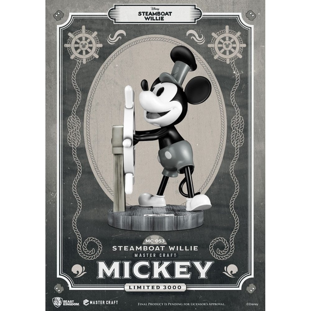 Beast Kingdom Toys Steamboat Willie Master Craft Mickey 