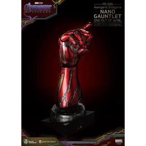 Beast Kingdom Toys Avengers Endgame Master Craft Nano Gauntlet 