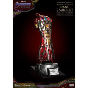 Beast Kingdom Toys Avengers Endgame Master Craft Nano Gauntlet 