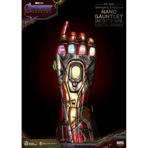 Beast Kingdom Toys Avengers Endgame Master Craft Nano Gauntlet 