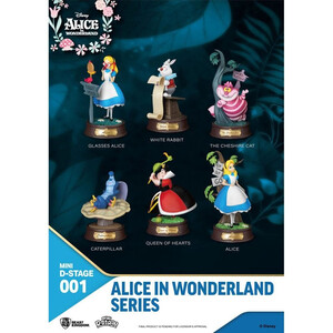 Beast Kingdom Toys Alice in Wonderland Mini D-Stage Diorama 6-pack 