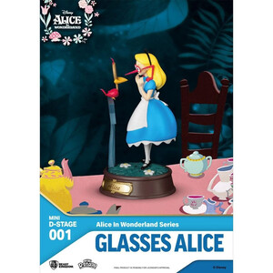 Beast Kingdom Toys Alice in Wonderland Mini D-Stage Diorama 6-pack 