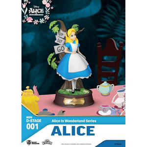 Beast Kingdom Toys Alice in Wonderland Mini D-Stage Diorama 6-pack 