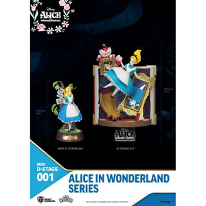 Beast Kingdom Toys Alice in Wonderland Mini D-Stage Diorama 6-pack 