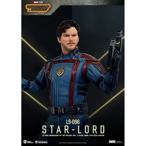 Beast Kingdom Toys Guardians of the Galaxy 3 Life-Size Statue Star-Lord 