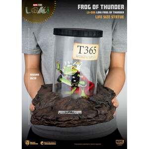 Beast Kingdom Toys Loki Life-Size Statue Frog of Thunder 26 cm 
