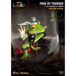 Beast Kingdom Toys Loki Life-Size Statue Frog of Thunder 26 cm 