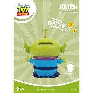 Beast Kingdom Toys Toy Story Piggy Vinyl Bank Alien 
