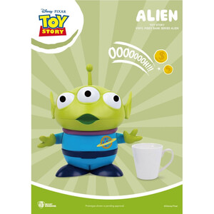 Beast Kingdom Toys Toy Story Piggy Vinyl Bank Alien 