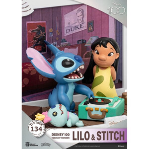 Beast Kingdom Toys Disney 100 Years of Wonder D-Stage Lilo & Stitch 