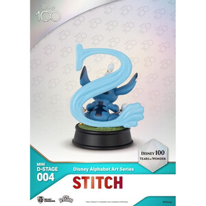 Beast Kingdom Toys Disney Mini D-Stage Diorama 6-pack 100 Years of Wonder-Disney Alphabet Art 