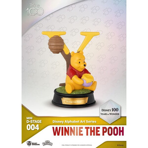 Beast Kingdom Toys Disney Mini D-Stage Diorama 6-pack 100 Years of Wonder-Disney Alphabet Art 