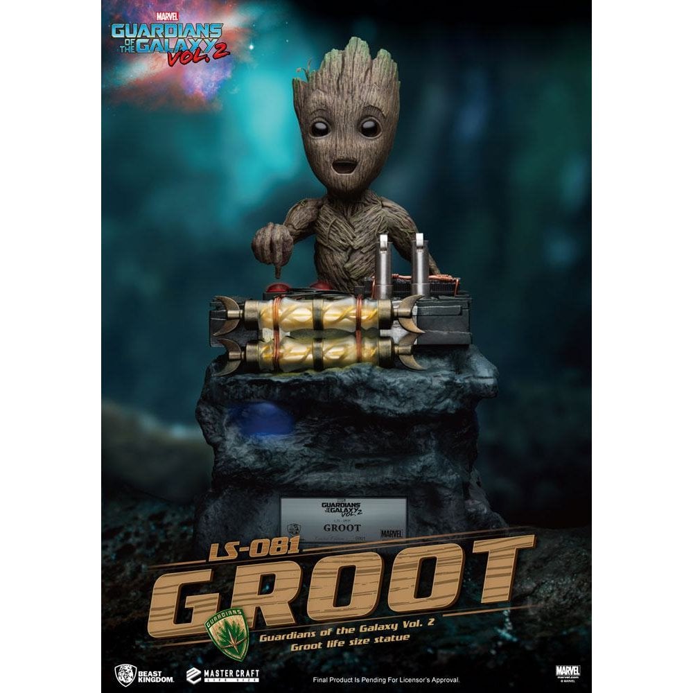 Beast Kingdom Toys Guardians of the Galaxy 2 Life-Size Statue Baby Groot 