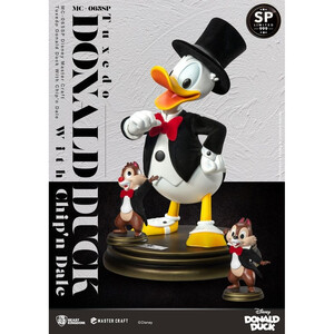 Beast Kingdom Toys Disney 100th Master Craft Tuxedo Donald Duck (Chip'n und Dale) 