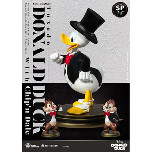Beast Kingdom Toys Disney 100th Master Craft Tuxedo Donald Duck (Chip'n und Dale) 