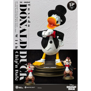 Beast Kingdom Toys Disney 100th Master Craft Tuxedo Donald Duck (Chip'n und Dale) 