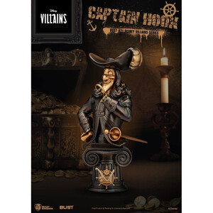 Beast Kingdom Toys Disney Villains Series Captain Hook Bust 