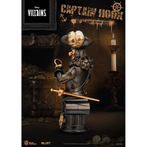 Beast Kingdom Toys Disney Villains Series Captain Hook Bust 