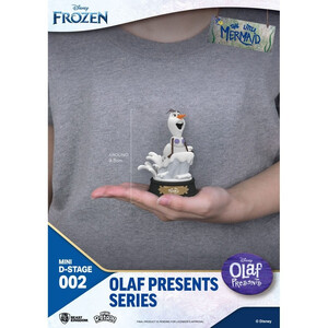 Beast Kingdom Toys Frozen Mini D-Stage Diorama Olaf Presents Olaf Genie 